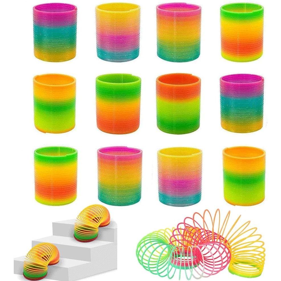 Magic Rainbow Spring Colorful Toy For Children Kids Early Education ...