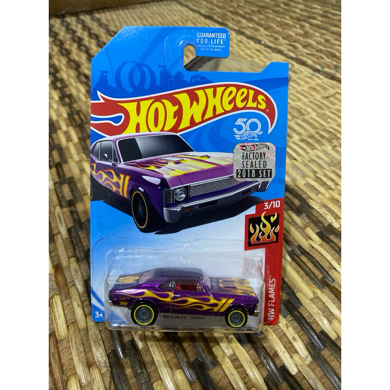 Hot Wheels Factory Sealed 68 Chevy Nova STH Super Treasure Hunt