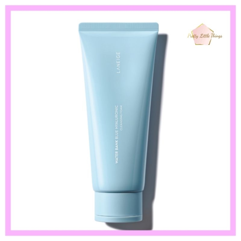 Laneige Water Bank Hyaluronic Cleansing Foam Cleanser 150g | Shopee ...