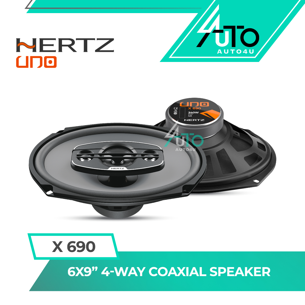 Hertz SX 690 NEO 6x9Marine Koax Altoparlanti 130W 4Ohm - SPL Show