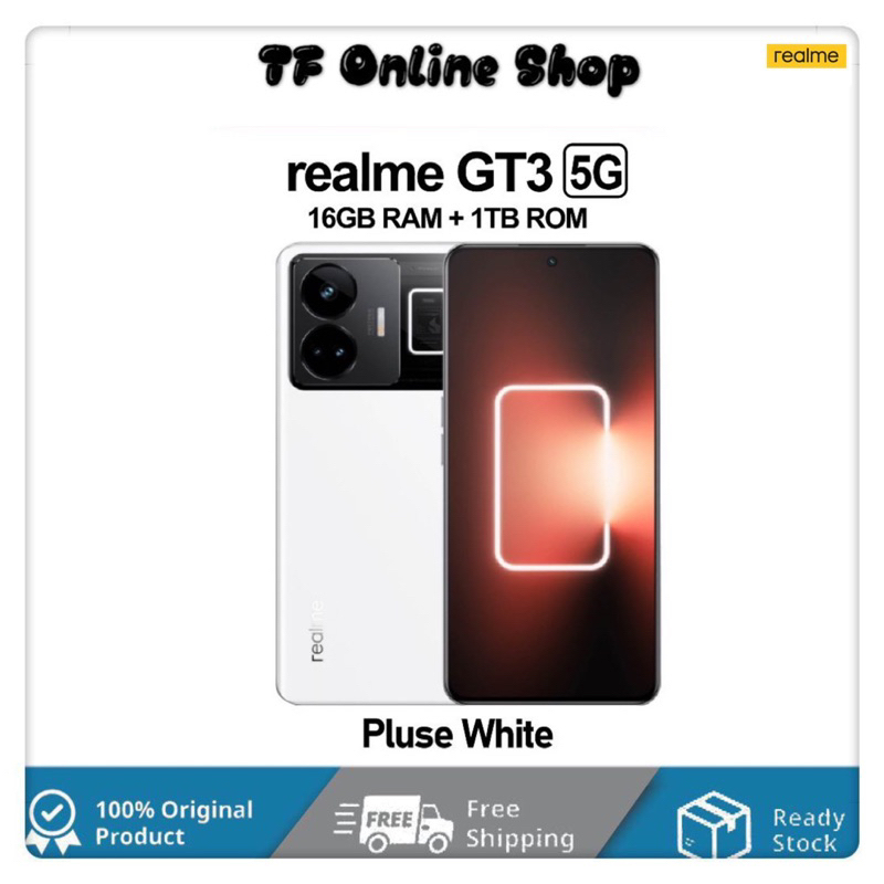 Realme GT3 5G(16GB+1TB)100% Original Set | Shopee Malaysia