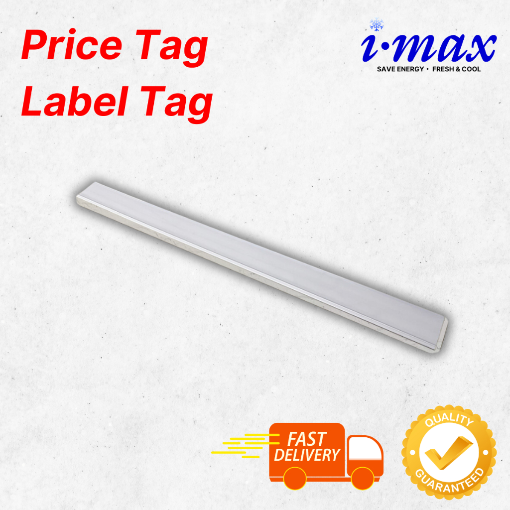 Chiller Price Tag Wire Shelf Price Tag Cooler Shelf Tag Label tag with