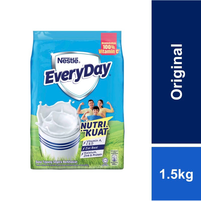 Nestle Everyday Powder Milk 1.5kg | Shopee Malaysia