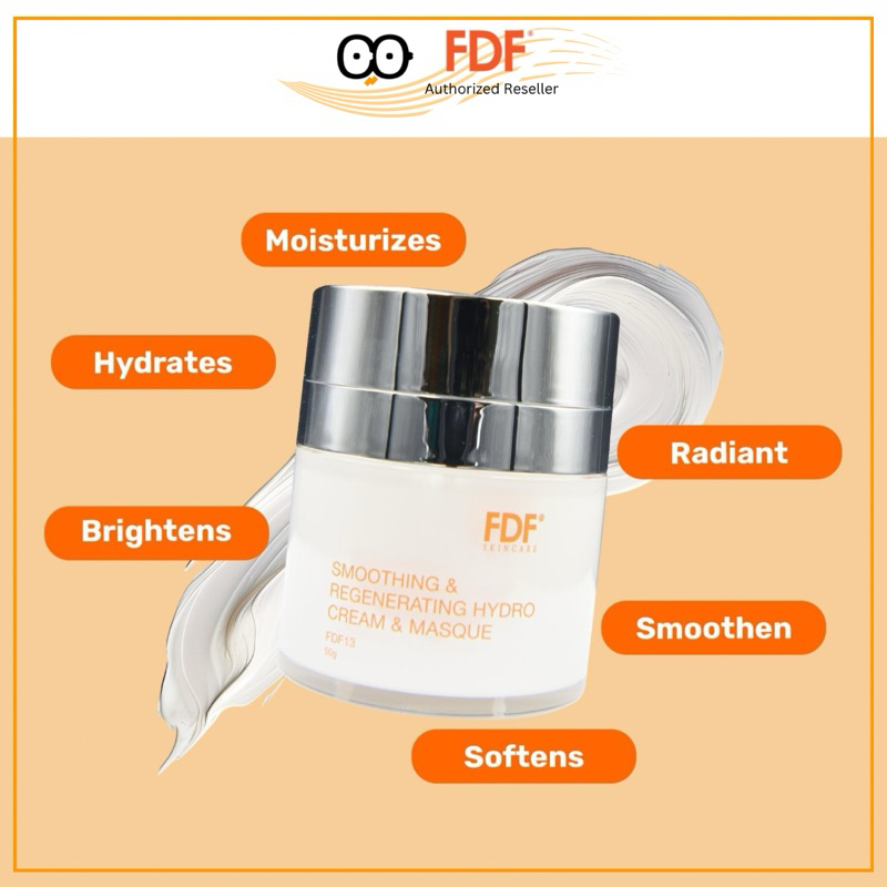 FDF Skincare Smoothing & Regenerating Hydro Creme & Masque (50g ...