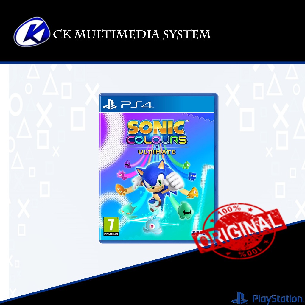 PS4 Sonic Colors Ultimate (R3/ENG) | Shopee Malaysia