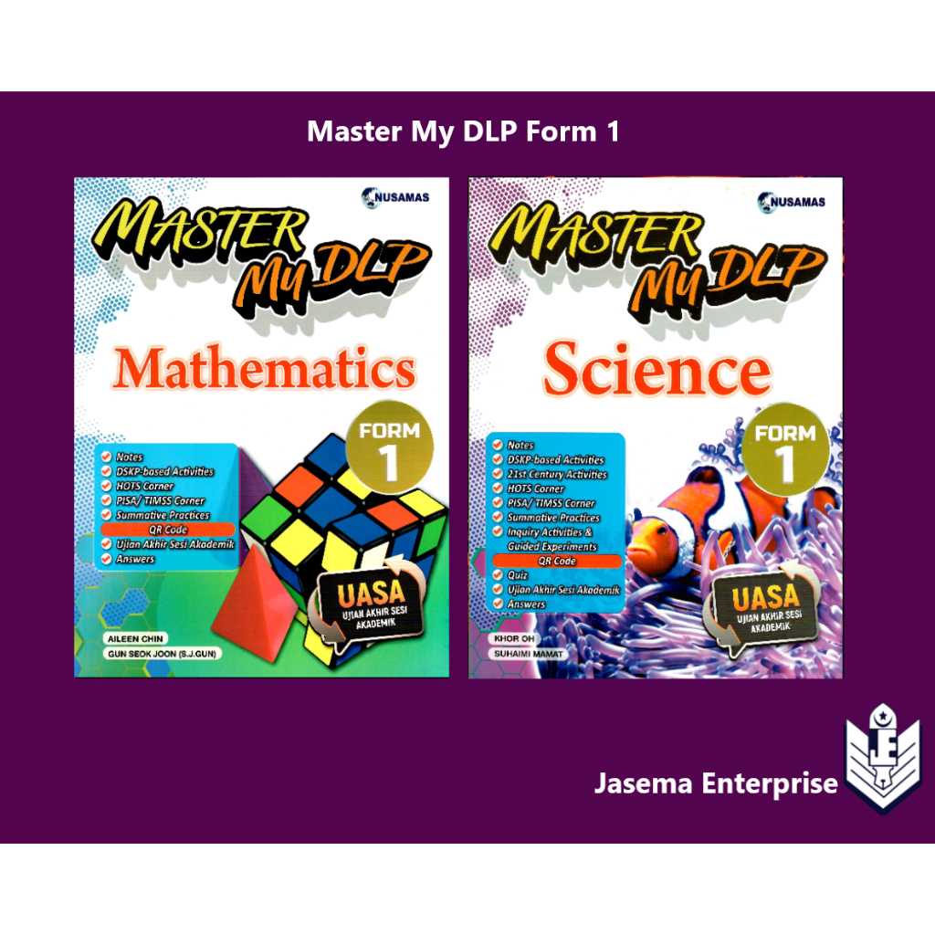 Master My DLP Form 1 Mathematics | Science | Shopee Malaysia