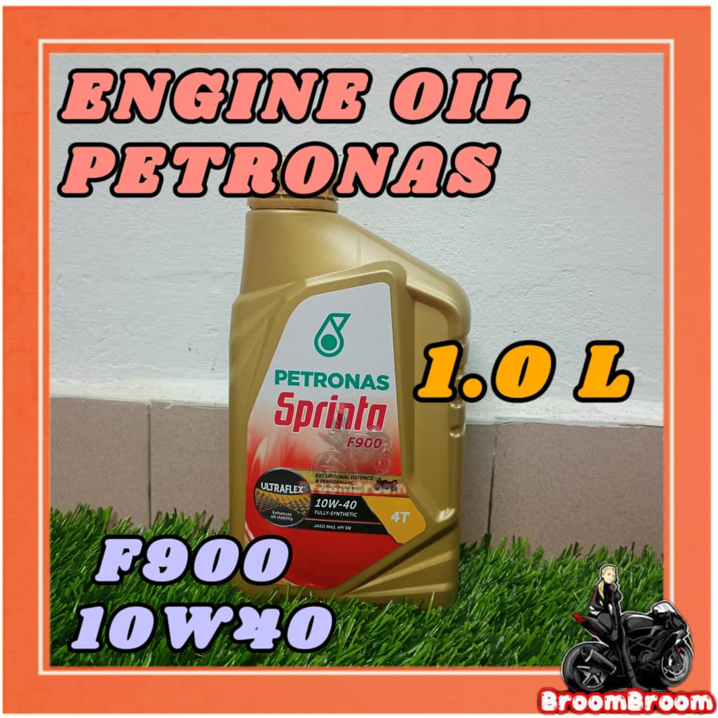 BUY 1 FREE 1 OIL FILTER!! MINYAK HITAM ENGINE OIL PETRONAS F900 10W40 ...