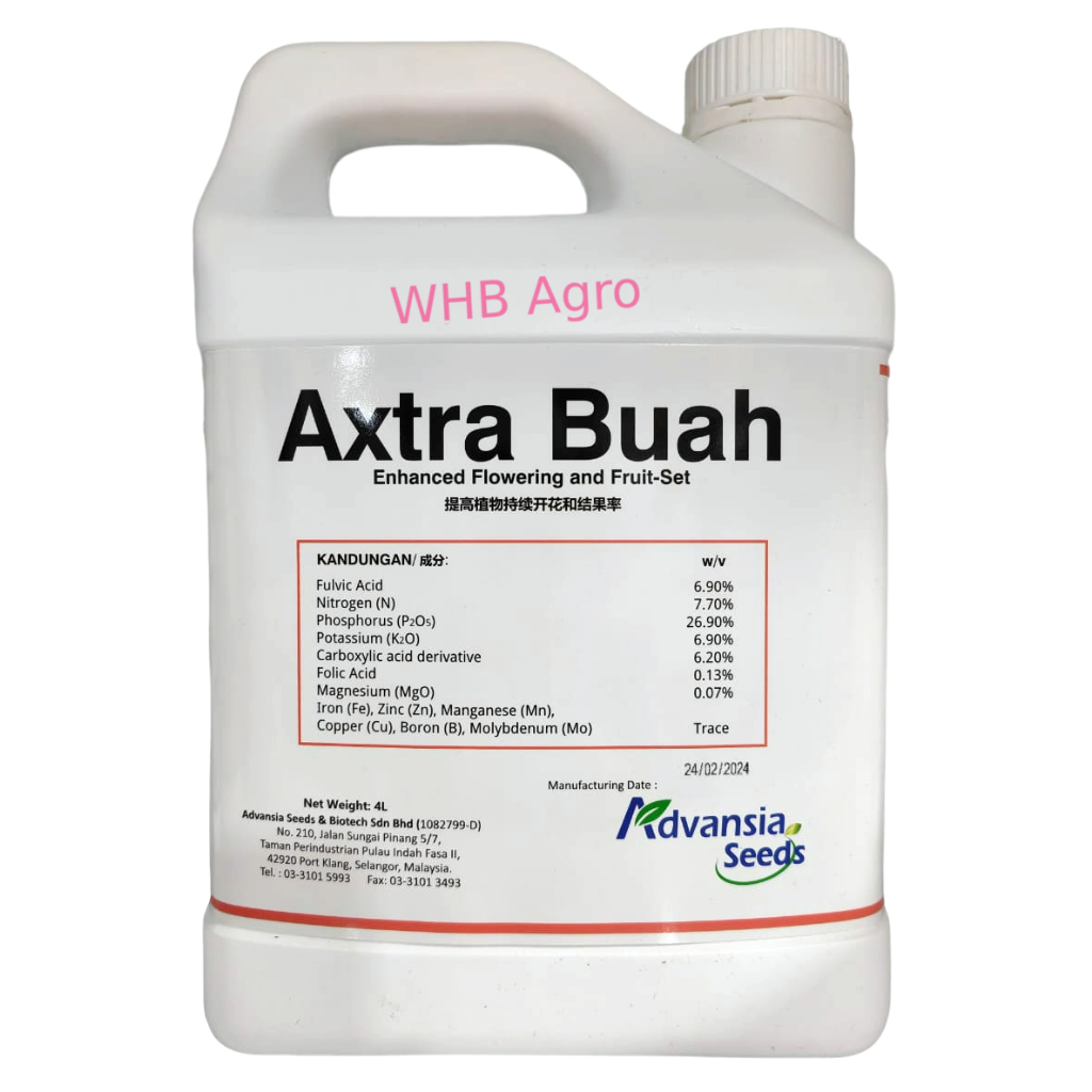 Advansia Axtra Buah - ( 4L ) 👍 💯 | Shopee Malaysia