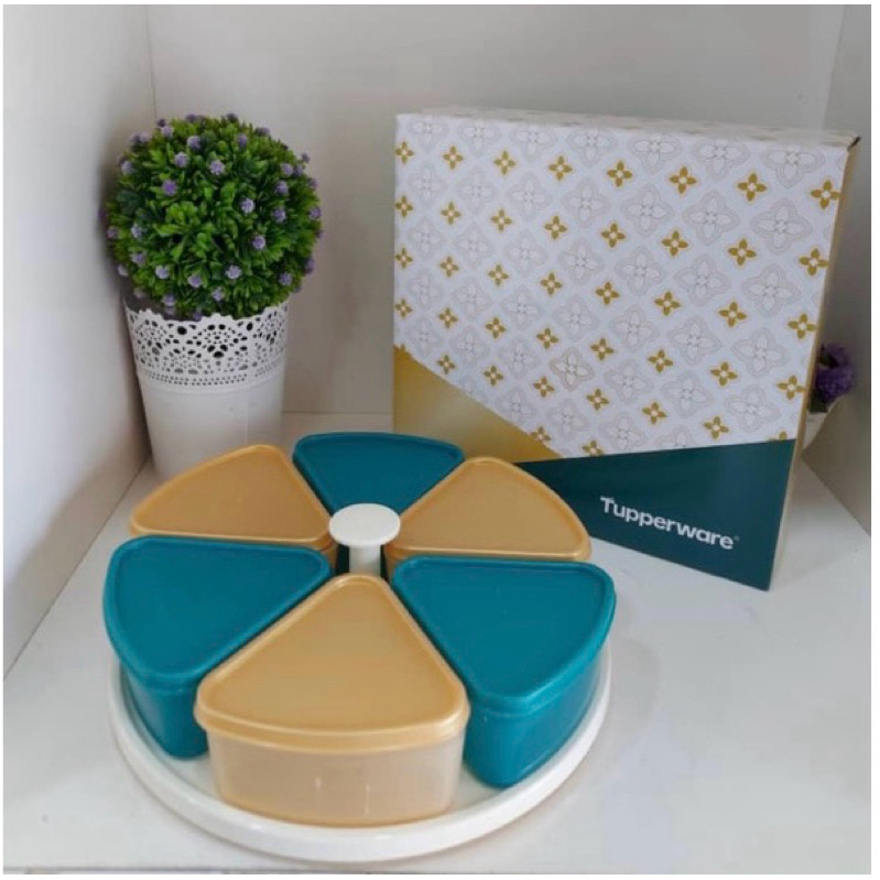 Tupperware Modular Carousel (6) 200ml With Gift Box | Shopee Malaysia