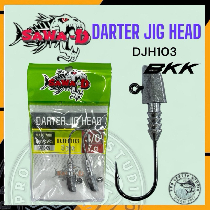 Owner JH-88 Jig Head Mini Black Balancer 0.5g Hook Size 9