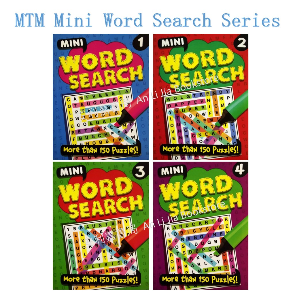 MTM Mini Word Search Series | Shopee Malaysia