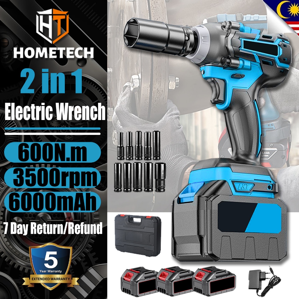 🔥5year warranty🔥21V Brushless Impact Wrench Cordless Electric