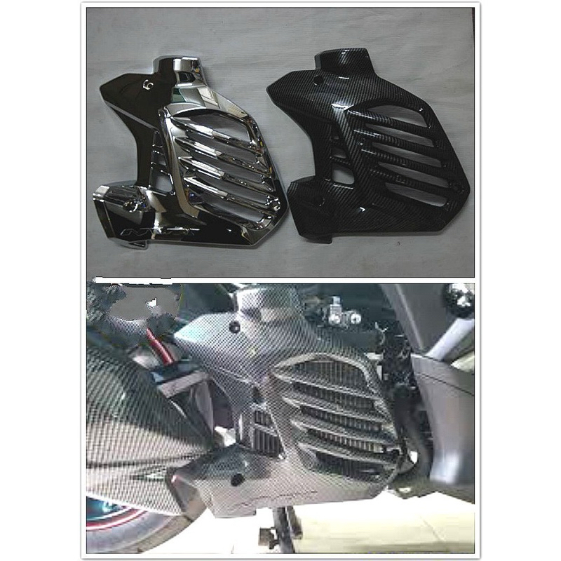 YAMAHA NVX V1 RADIATOR COVER COOLANT COVER ANGIN BAWAH ARBON HONEYCOMB ...
