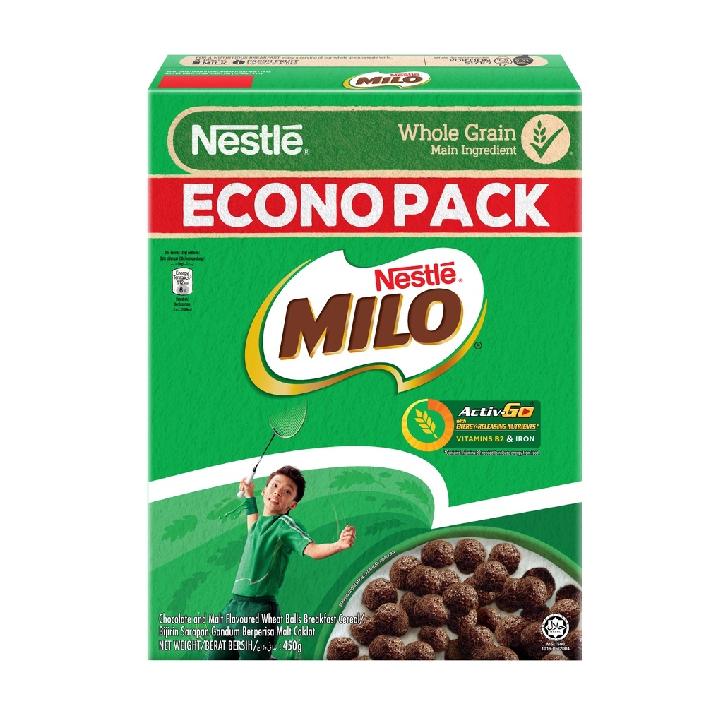 NESTLE Milo Breakfast Cereal 450g | Shopee Malaysia