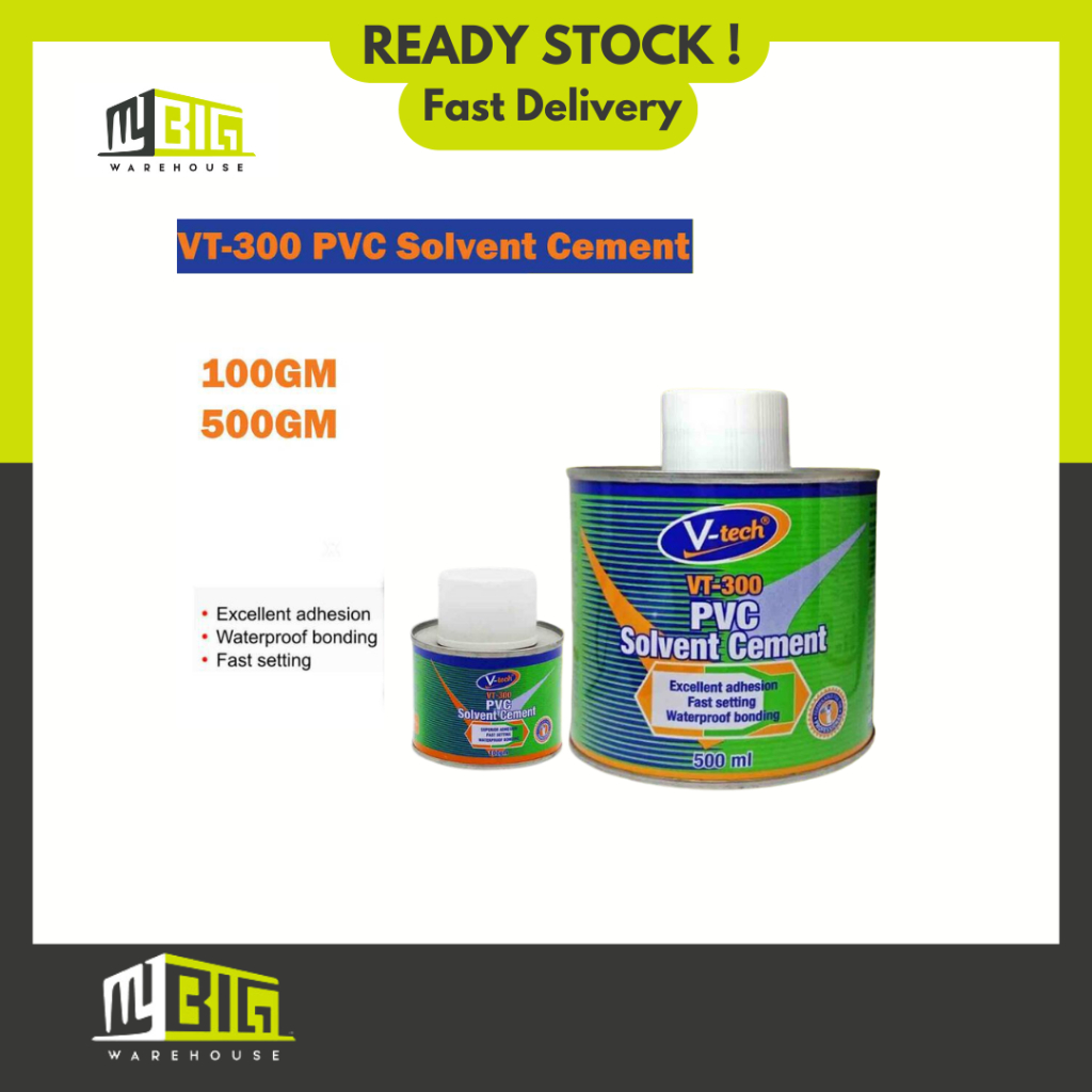 V-TECH PVC SOLVENT 100GM/500GM | Shopee Malaysia