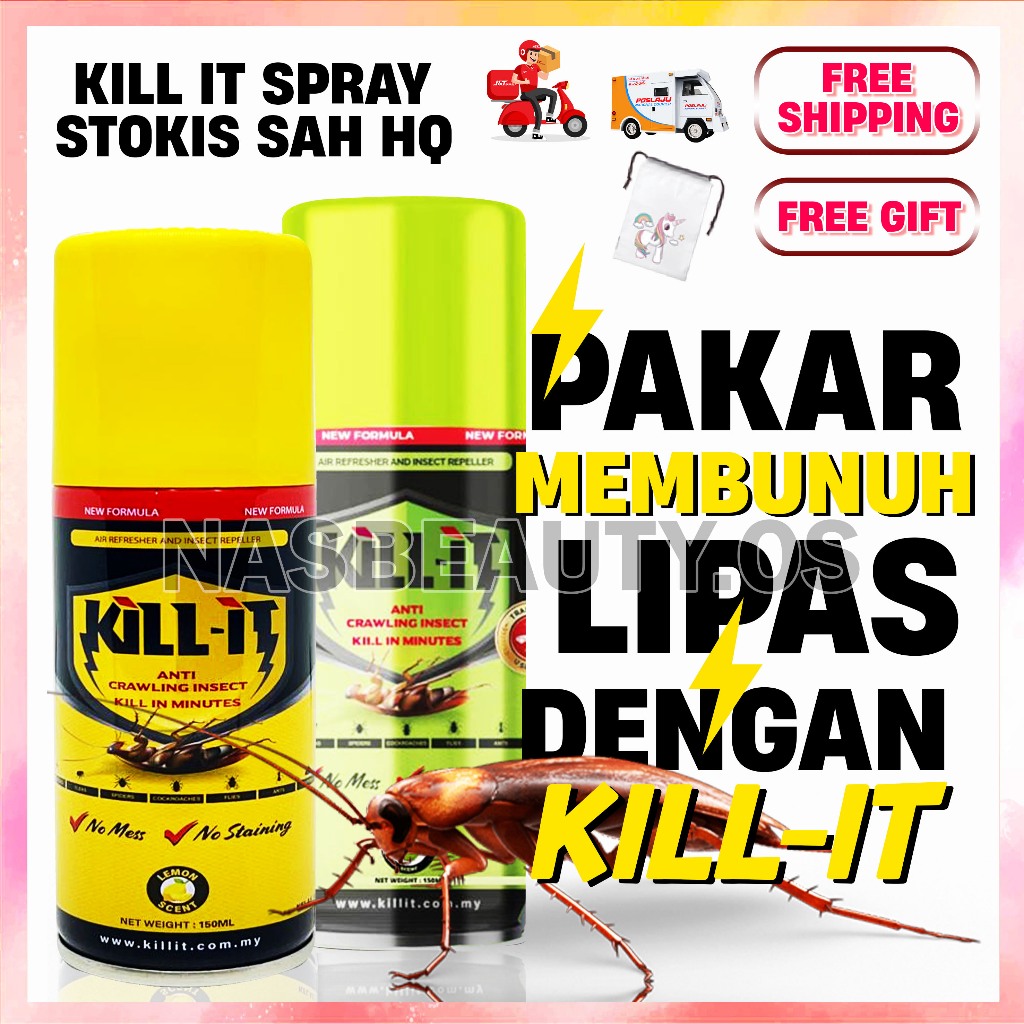 KILL IT LIPAS SEMUT KERETA SPRAY LIPAS KERETA IKILLZZ KEVLER ORIGINAL ...