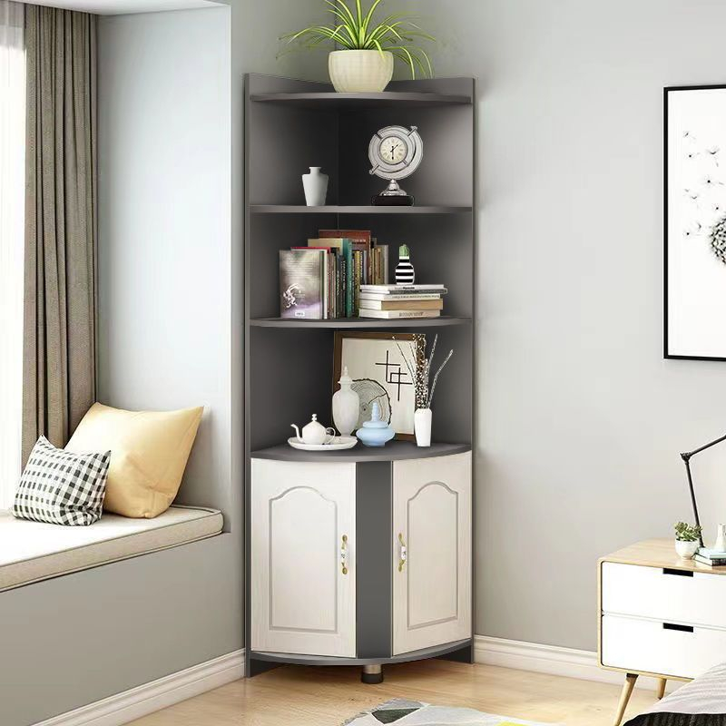 Corner Shelf Living Room Corner Storage Bookcase Bedroom