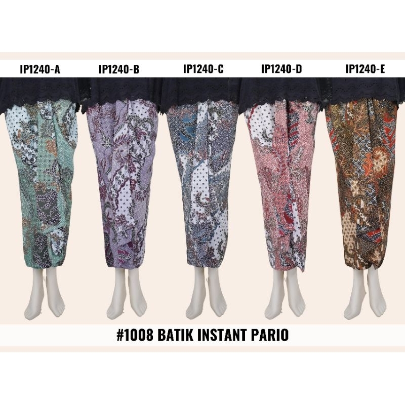 *READY STOCK* BATIK INSTANT PARIO KOLEKSI RAYA 2025* | Shopee Malaysia
