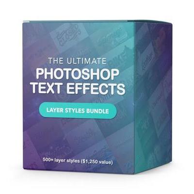 Ultimate Text Effects Layer Styles PSD Bundle | Shopee Malaysia