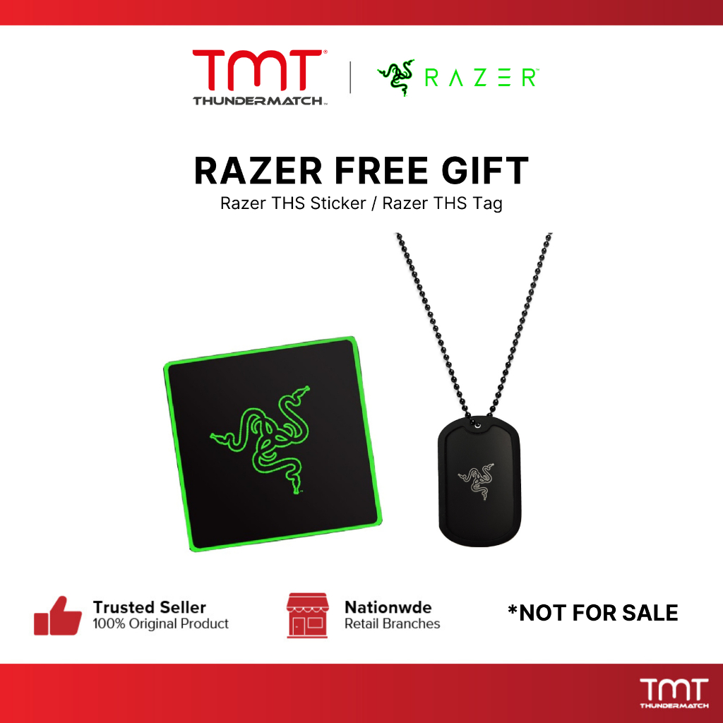 Razer Free Gift THS Sticker / THS Tag | Shopee Malaysia