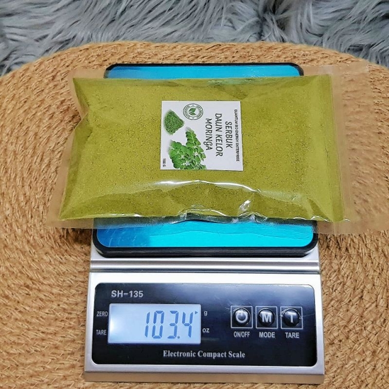 Serbuk Daun Kelor 100 ASLI Moringa Oleifera Tanpa Campuran