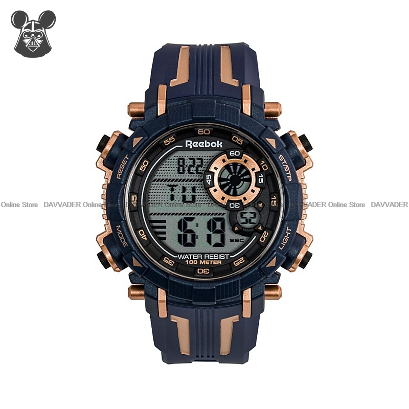 Reebok Watch RV-WRR-G9 Men's Digital Watch WARRIOR Sports 49mm