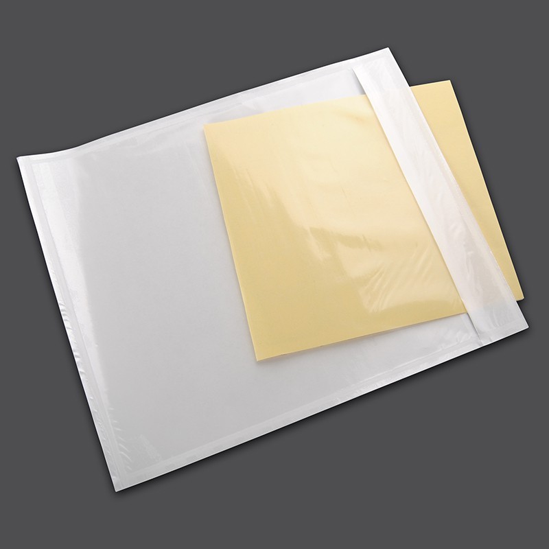 100 Pcs 16CM x 25CM Whole Adhesive Glue Consignment Note Pocket ...