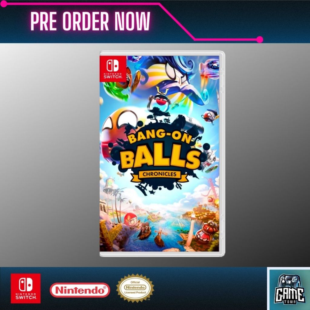 Bang On Balls: Chronicles Sur Nintendo Switch - Version Japon - Neuf - Multi-langues (FR/EN/DE/ES)