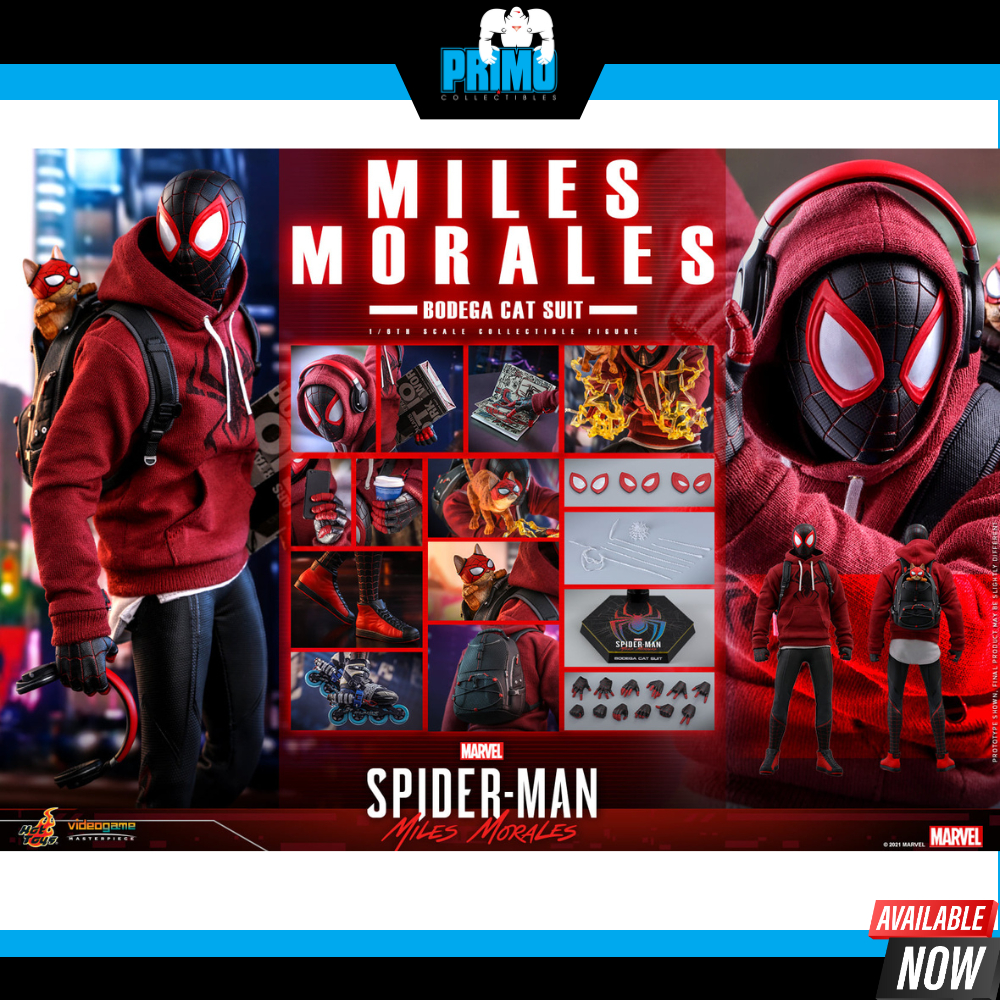 Hot Toys- VGM50 - Marvel's Spider-Man: Miles Morales - 1/6th Hot Toys- VGM50 - Marvel's Spider-Man: Miles Morales - 1/6th