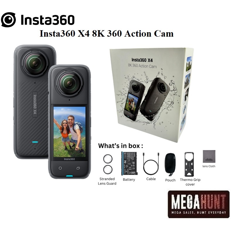 Insta360 X4 - The 8K Era Is Here | 5.7k 60 Fps | 72 Megapixel [NEW ...