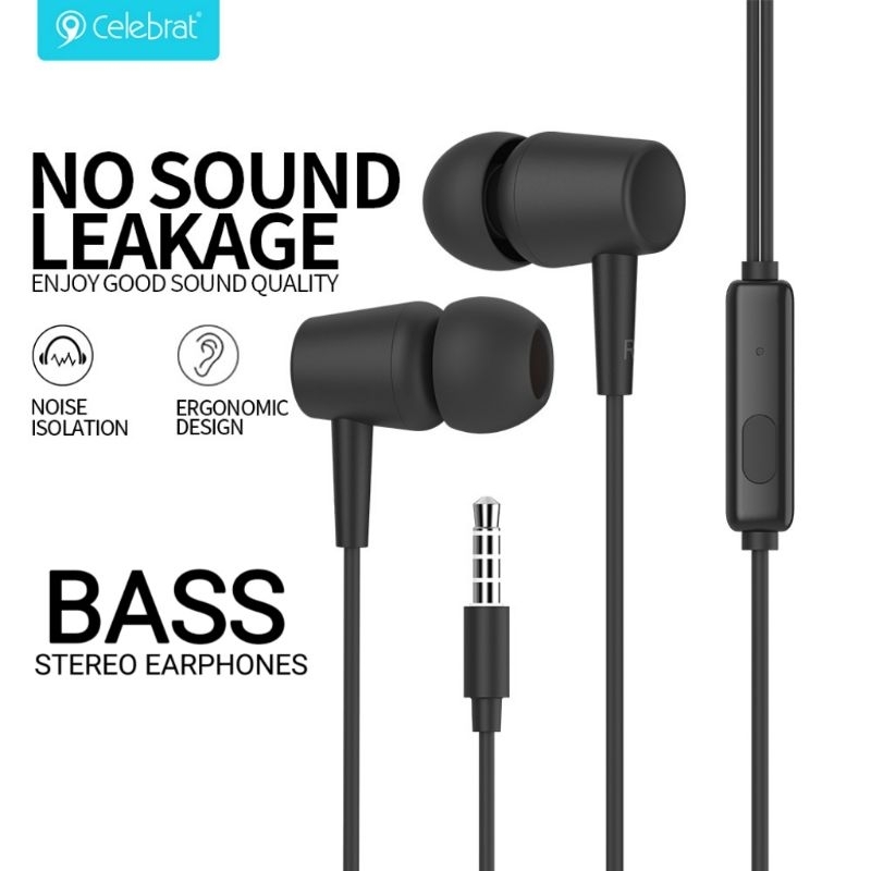 Celebrat Original G13 Earphone Bass Stereo Headphone Shopee Malaysia