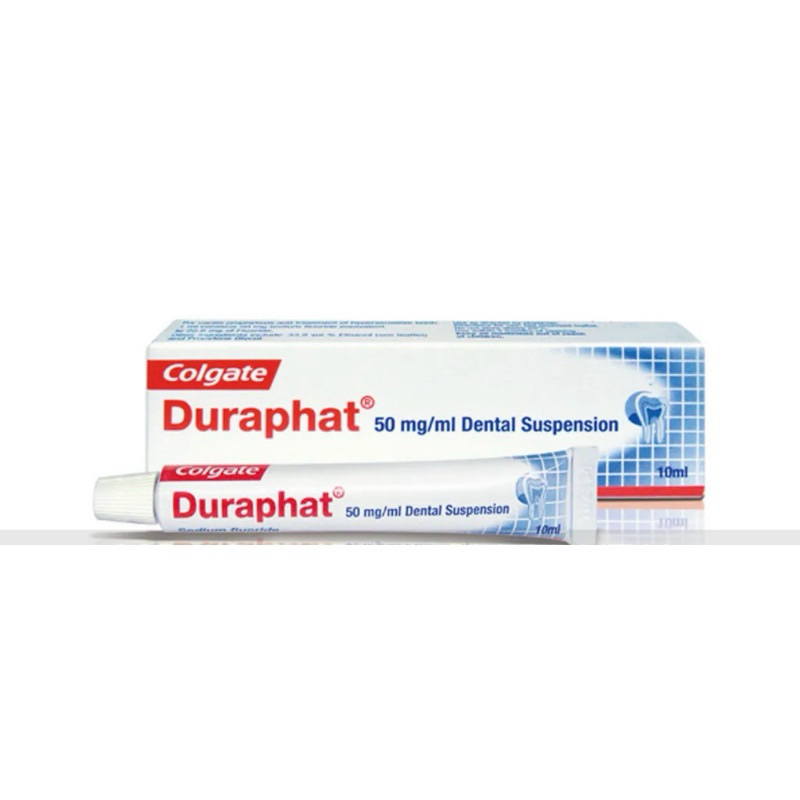 DURAPHAT Varnish 50mg/ml Dental Suspension (Sodium Flouride) | Shopee ...