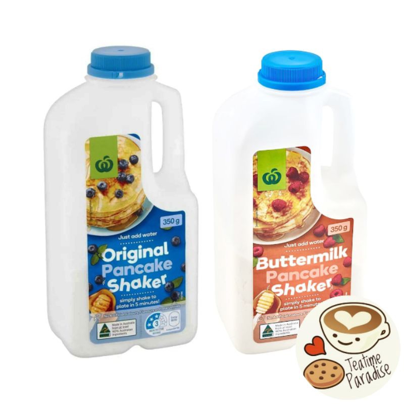 Woolworths Pancake Mix Shaker 350g (Original / Buttermilk) Shopee