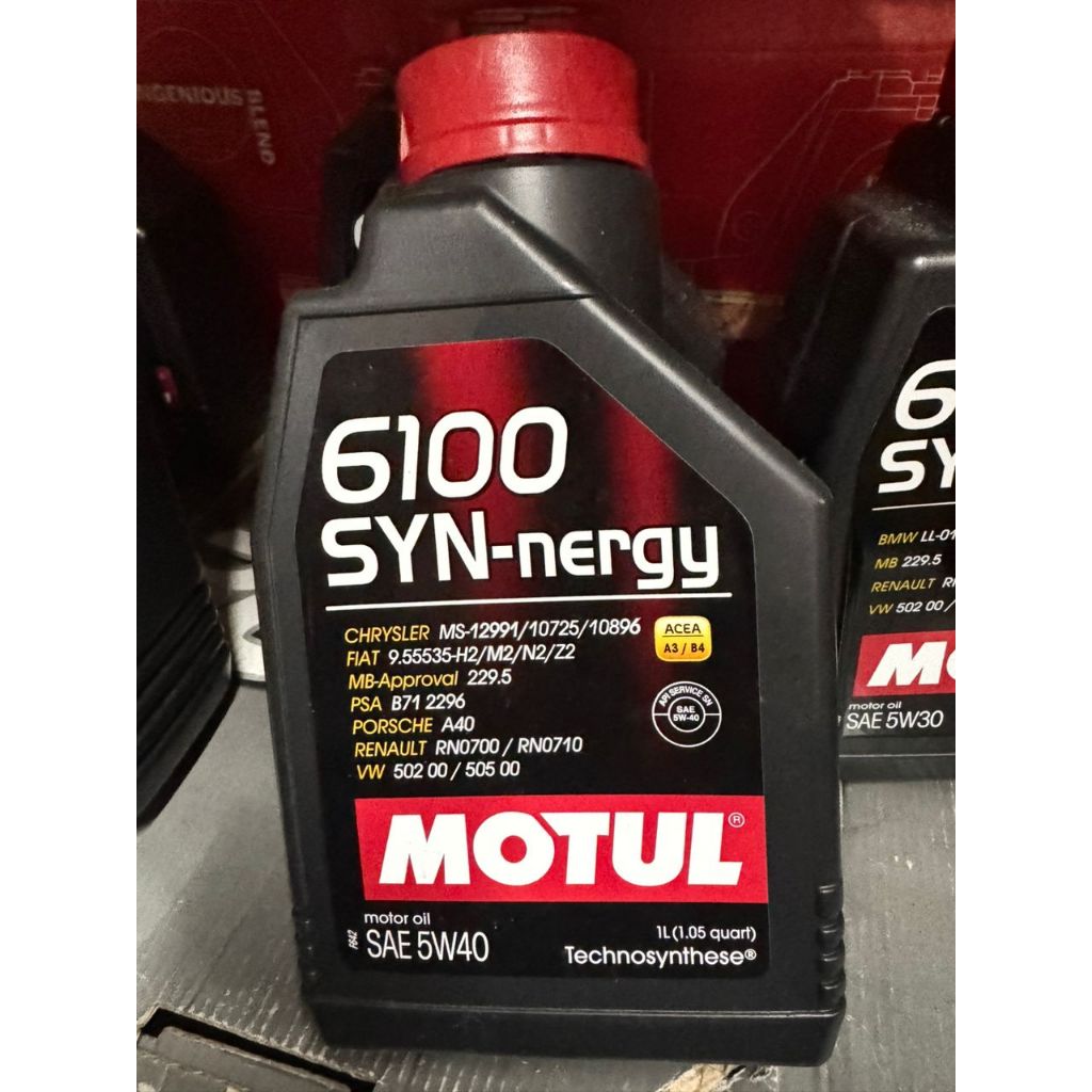 (Clearance) Motul 6100 5W40 Semi Synthetic Engine Oil 1L | Shopee Malaysia