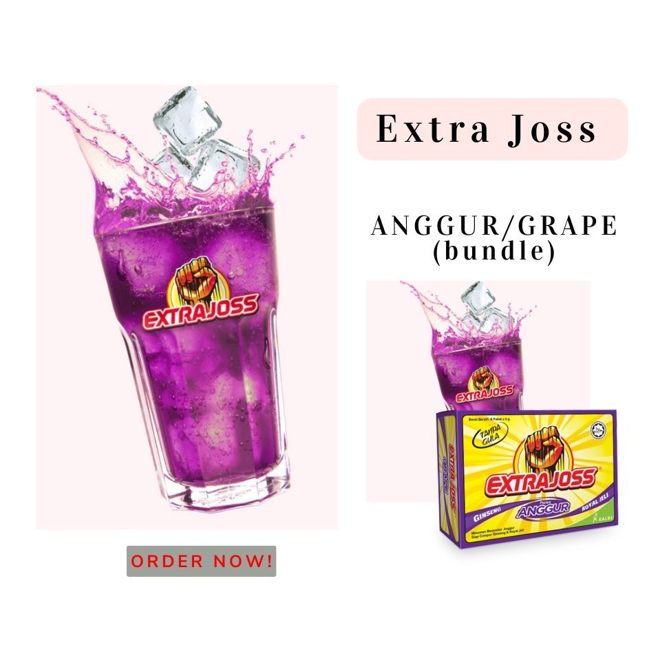 ExtraJoss powder instant drink | Shopee Malaysia