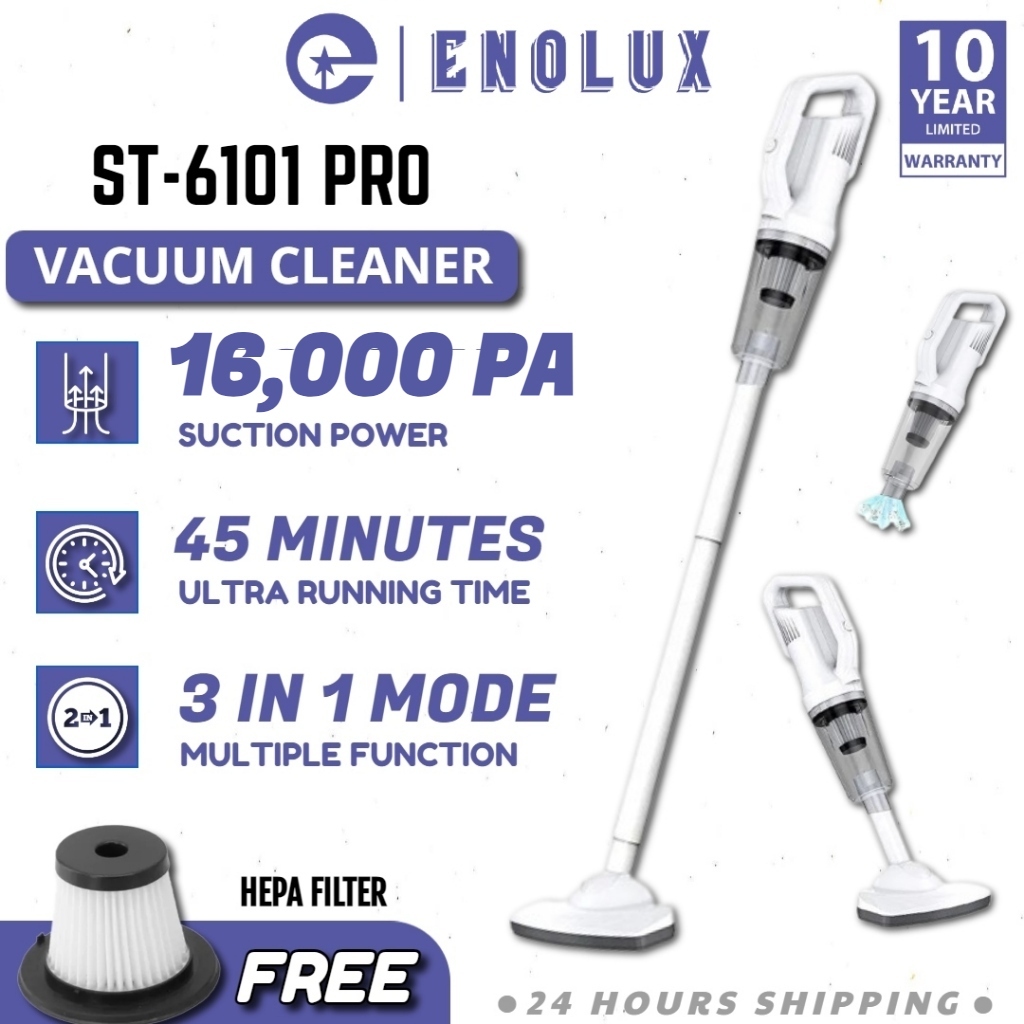 CRAZY PROMO⭐ ST6101 PRO (2024) Wireless Car Vacuum Cleaner Rechargeable ...