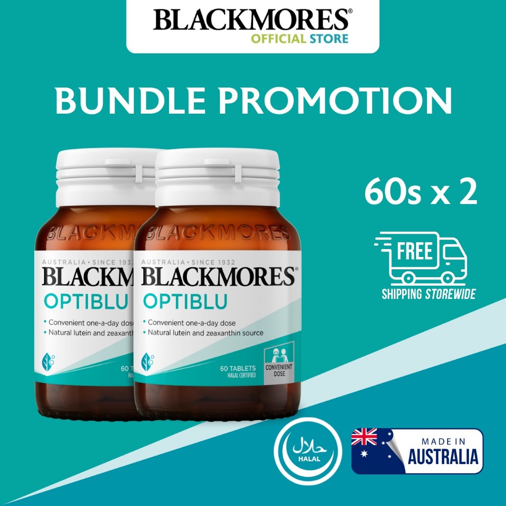 [Bundle of 2] Blackmores Optiblu Tabs 60s | Shopee Malaysia