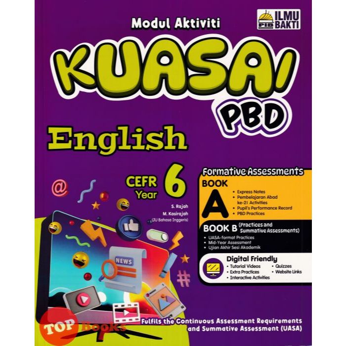 [TOPBOOKS Ilmu Bakti] Modul Aktiviti Kuasai PBD English CEFR Year 6 ...