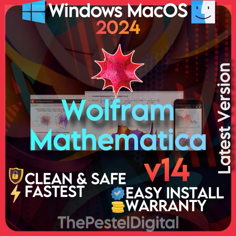 Wolfram Mathematica v14 Lifetime Latest Full Version 2024 | Windows ...