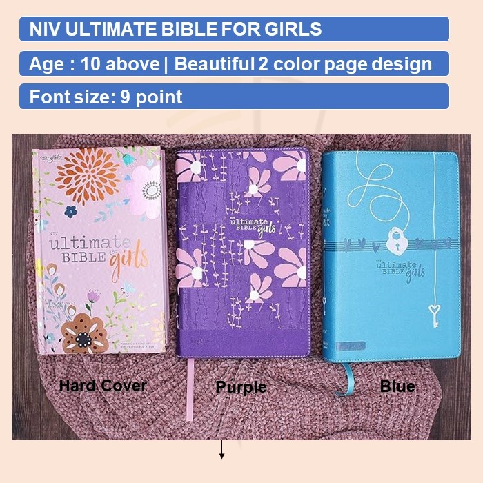 NIV Ultimate Bible for Girls Faithgirlz Edition | Children | Hardcover ...