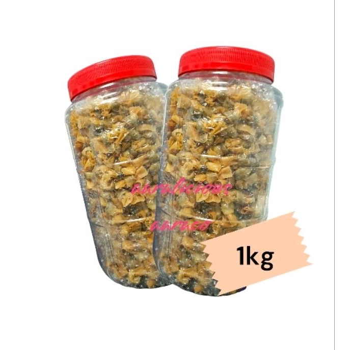 Popia Simpul Raya Ikan Kg Laut Serunding 1Kg Botol | Shopee Malaysia