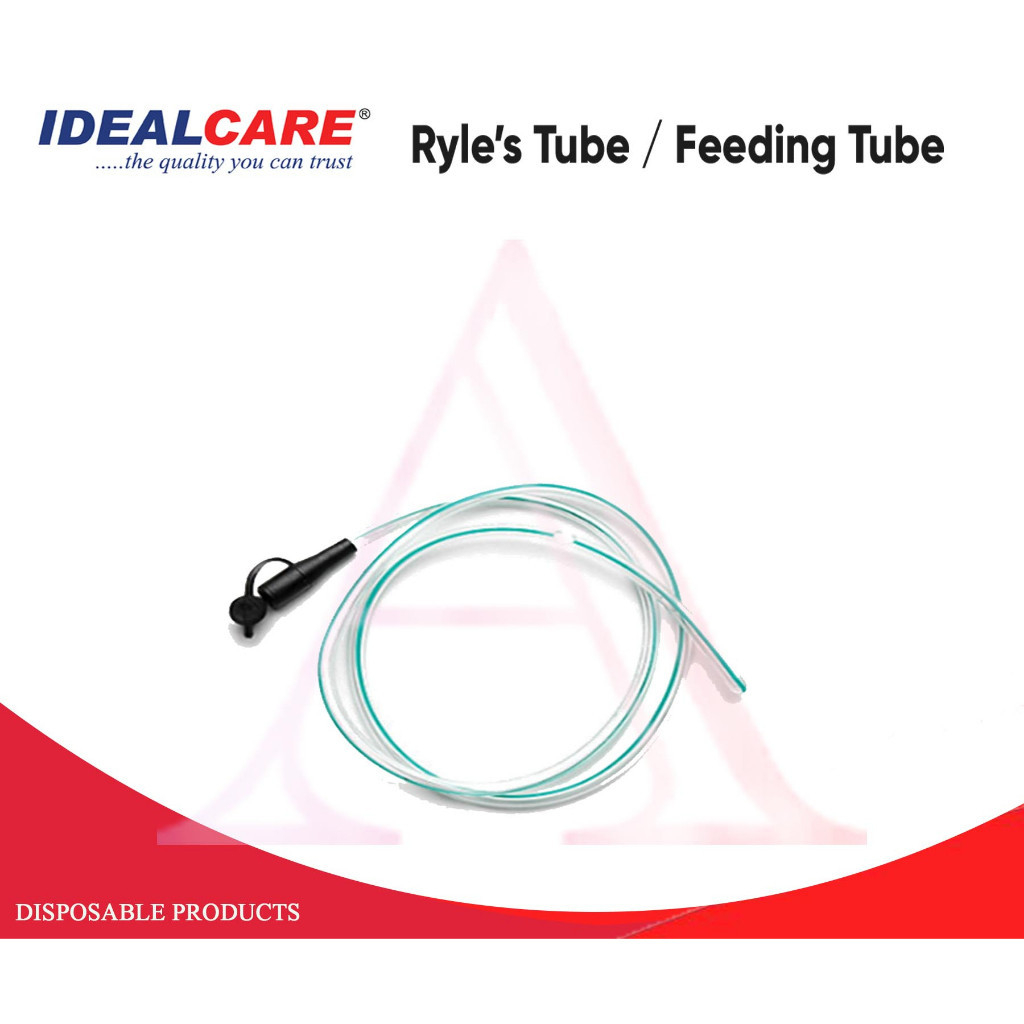 Idealcare Ryle's Tube/ Feeding Tube(Tiub Ryle/ Tiub Suapan) Shopee