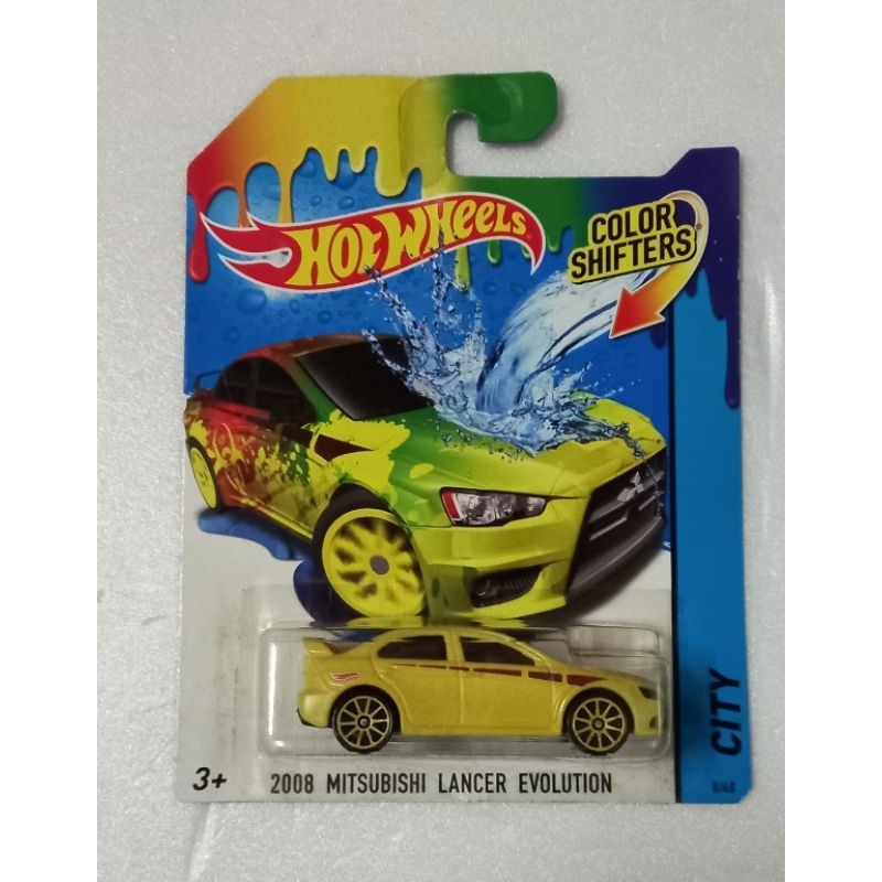 Hot Wheels Color Shifter 2008 Mitsubishi Lancer Evolution | Shopee Malaysia