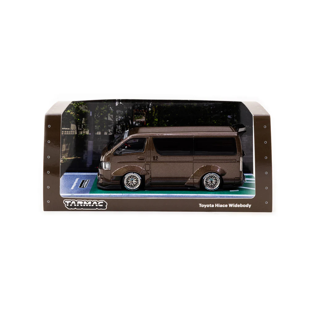 A collectible scale model Toyota Hiace Taxi Macau from J-Collection
