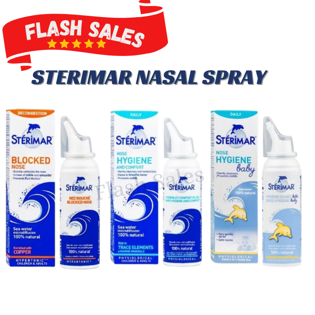 Sterimar Nasal Spray 50ml/100ml // Baby Nasal Spray 50ml/100ml ...