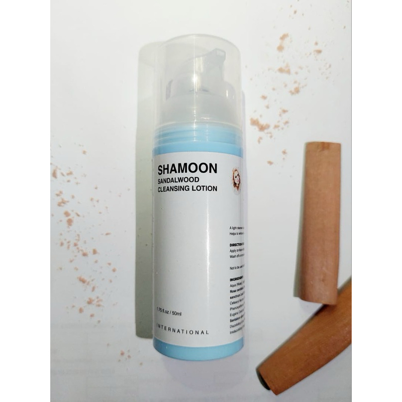 Shahnaz ShaMoon Sandalwood Cleansing Lotion 50ml(repack) | Shopee Malaysia