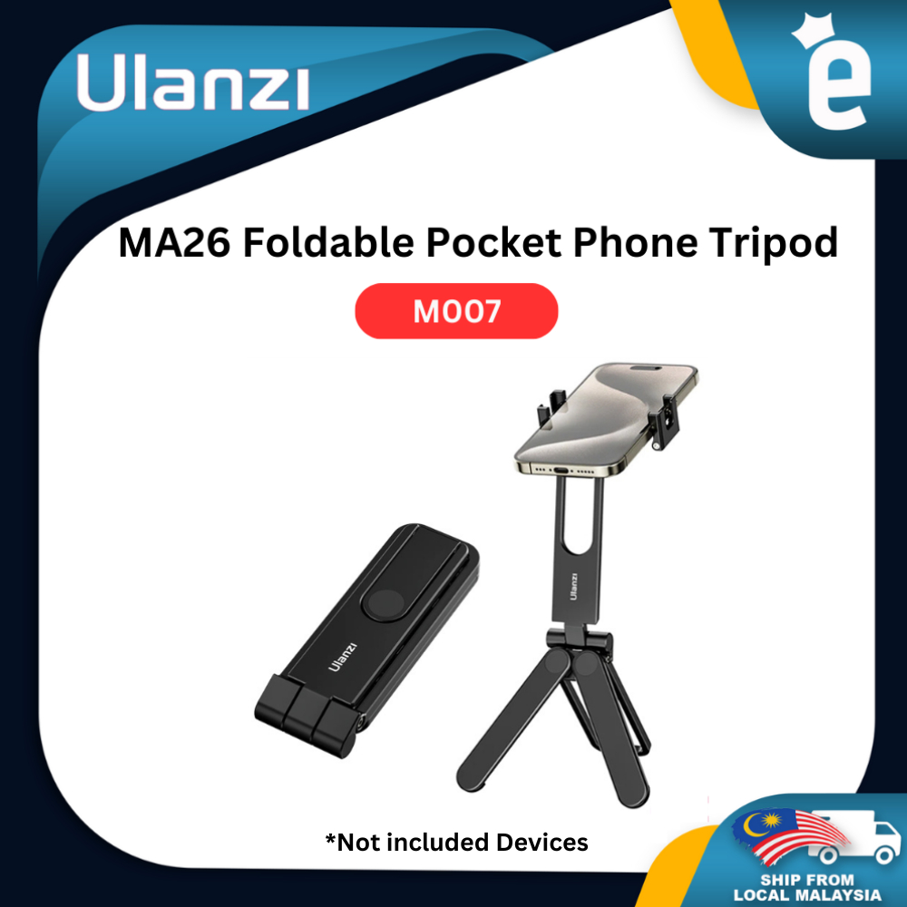Ulanzi MA26 Foldable Pocket Phone Tripod ,All in One Lightweight ...