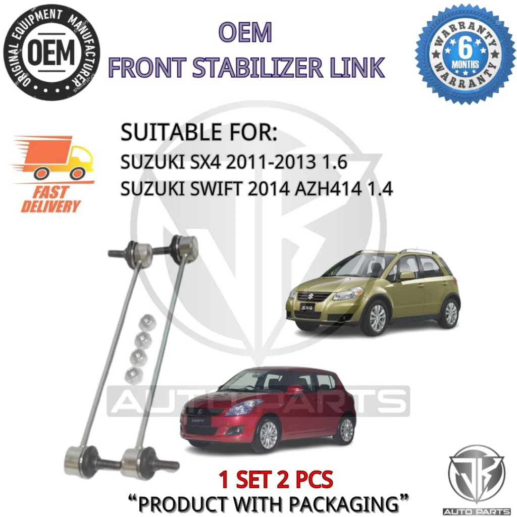 1 PAIROEM FRONT ABSORBER STABILIZER LINK SUZUKI SWIFT AZH414,SX4 (SUL