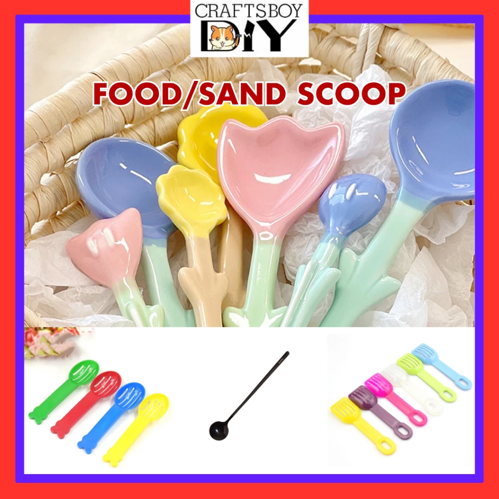 Hamster Food Scoop Sand Poop Scoop Toilet Scooper Scoop Hamster (Random