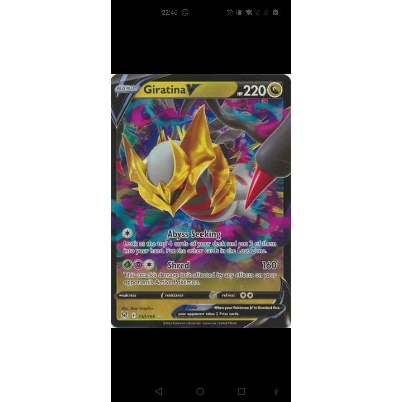 Pokemon TCG Giratina V Lost Origin | Shopee Malaysia